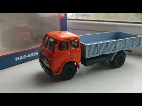 Видео: маз 5335 масштаб 1/43