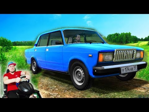 Видео: ВЗЯЛ МАШИНУ У ДЕДА - ЕДУ В МАГАЗИН RP CITY CAR DRIVING + РУЛЬ