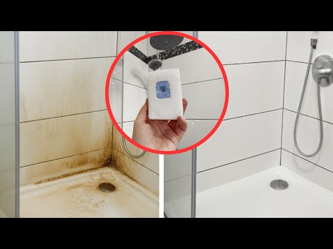 Видео: Сохраните душ в идеальной чистоте — секрет уборки, о котором вы пожалеете, что не узнали его раньше!