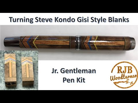 Видео: Точение заготовок для ручек в стиле Стива Кондо Гизи