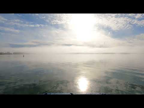 Видео: Туман на Волге...