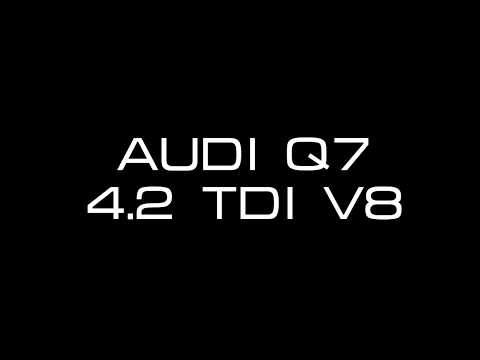 Видео: Audi Q7 4.2 TDI V8 - Чип, ЕГР, Заслонки впуска