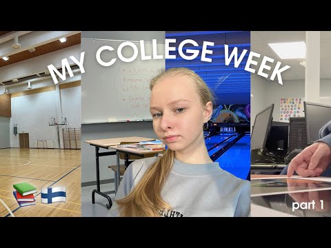 Видео: Неделя из жизни в Финляндии | Учеба в колледже