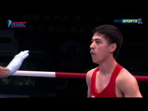 Видео: АЗИЯ. ФИНАЛ! 51 кг. Диас Берікбай (KAZ) - Мероз Суфижонов (TJK)