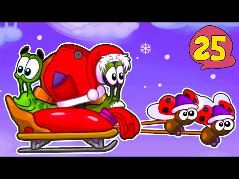 Видео: Супер УЛИТКА БОБ №25. Зимняя история. ФИНАЛ. Мультик ИГРА Snail Bob 2 на канале Хвостик ТВ