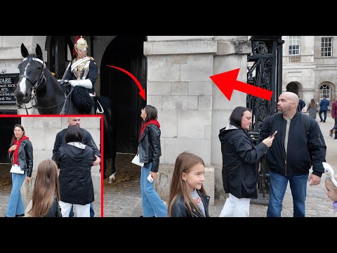 Видео: 😱 Она перешла черту — королевская гвардия отреагировала мгновенно!