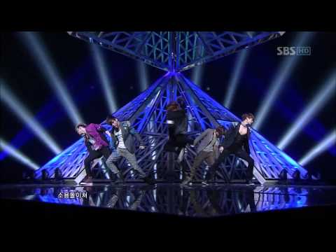 Видео: SHINee [Шерлок] @SBS Inkigayo Популярная песня 20120325