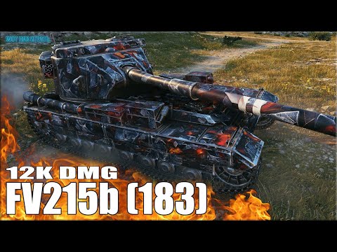 Видео: Разгром на БАБАХЕ WOT 12К УРОНА 😍 FV215b (183) World of Tanks лучший бой