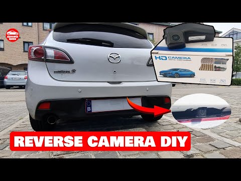 Видео: Как установить камеру заднего вида на Mazda 3