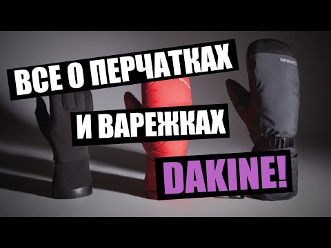 Видео: Перчатки и варежки DAKINE. Какие выбрать?