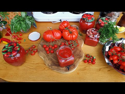 Видео: Соус сальса из томатов и базилика - Passata(salsa) di pomodoro