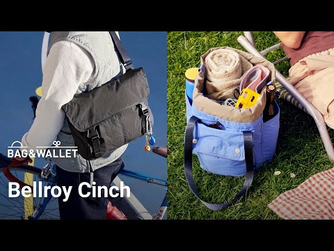 Видео: Обзор серии сумок Bellroy Cinch — Messenger и Bucket Bag
