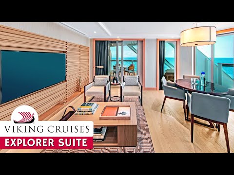 Видео: Viking Ocean | Обзор и экскурсия по Explorer Suite ES3 в формате 4K | Круизы Viking Ocean