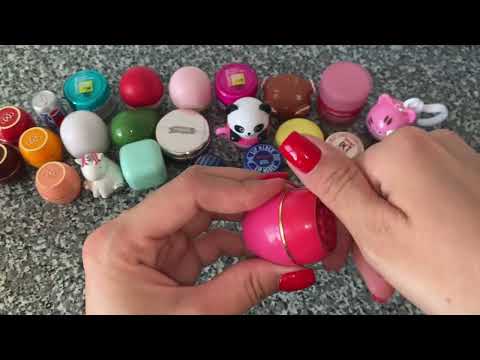 Видео: МОИ БАЛЬЗАМЫ ДЛЯ ГУБ 😊❤️ ЧАСТЬ 1