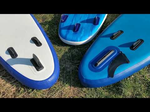 Видео: SUP секреты: чем отличаются плавники на надувных досках