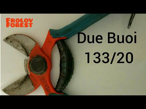 Видео: Обзор секатора Due Buoi 133/20✂