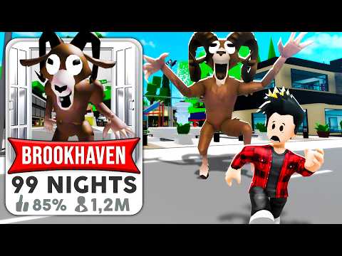 Видео: Я СОЗДАЛ BROOKHAVEN из 99 НОЧЕЙ в ЛЕСУ!