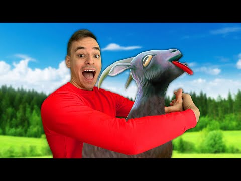 Видео: ПРЕКАРВАМ 1 ДЕН КАТО КОЗА В GOAT SIMULATOR!