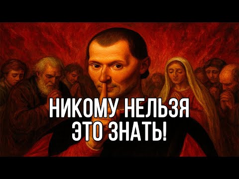 Видео: Я НЕ МОГУ УЧИТЬ ВАС ПЛОХОМУ, но вот мы здесь – Николло Макиавелли о власти
