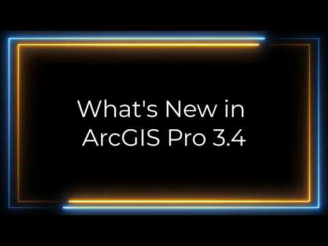 Видео: ArcGIS Pro 3.4: десять основных новшеств. Перевод и озвучка Яндекс ИИ