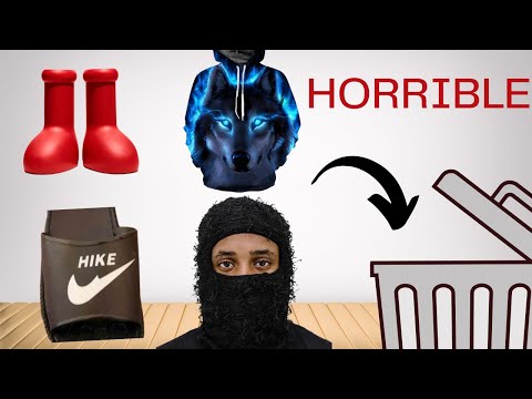 Видео: Ужасные модные наряды