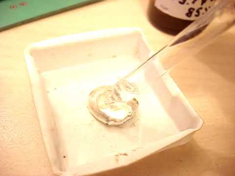 Видео: Серебро палладий или , чем и как его проверить.