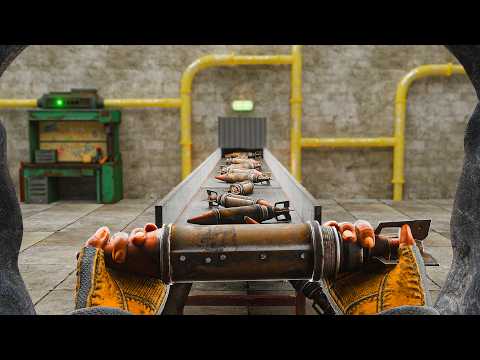 Видео: Я построил подземный ракетный завод