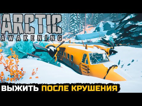 Видео: ВЫЖИТЬ В СНЕГАХ ПОСЛЕ КРУШЕНИЯ - Arctic Awakening №1​