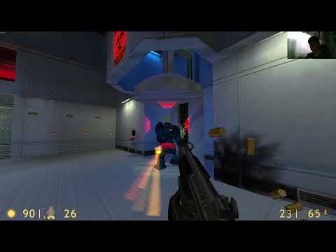 Видео: Старая классика. Прохождение Half Life 1 [5] #game #gamers