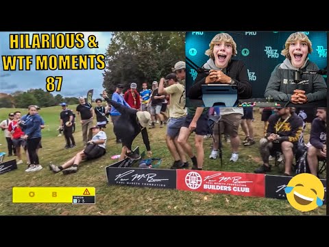 Видео: Уморительные и нелепые моменты в репортажах о диск-гольфе — Эпизод 87