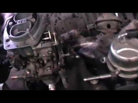 Видео: тойота калдина 89год ставим карбюратор соликс