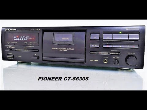 Видео: PIONEER CT-S630S.Обзор кассетной деки.