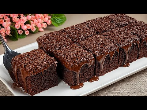 Видео: Нежнейший и вкуснейший шоколадный торт! Очень простой в приготовлении, тает во рту!