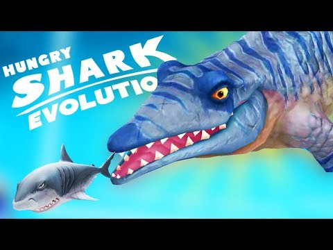 Видео: МОЗАЗАВР ГИГАНТ СЪЕЛ ВСЕХ АКУЛ | Hungry Shark Evolution