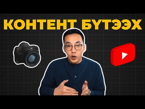 Видео: Контент бүтээхэд чинь тусламж хэрэгтэй байна уу?