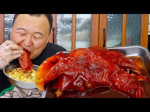 Видео: 10 кошачьей головы свиньи, Ах Цян сделал «пряную голову тушеной свиньи», мягкую, гнилую и бескостну