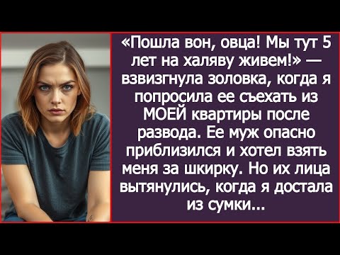 Видео: «Пошла вон! Мы тут 5 лет на халяву живем!» — золовка взвыла на просьбу съехать из МОЕЙ квартиры.