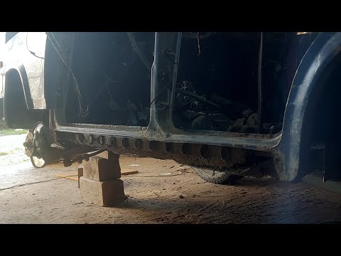 Видео: "Welding" вечние пороги из проф трубы на ваз 2107