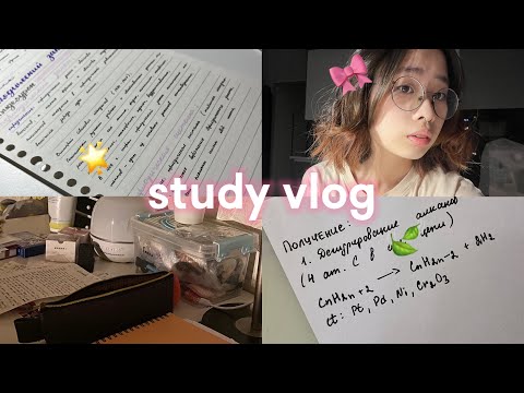 Видео: 17. [ study vlog ] 🎀 учеба / работа / егэ 2025