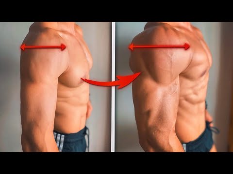 Видео: Прокачка ПЛЕЧ до ЖЖЕНИЯ за 5 Минут!! (Сохраняй и Пробуй)