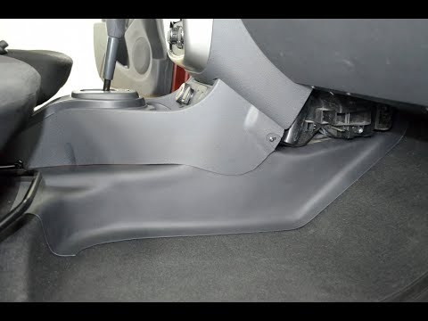 Видео: Тоннельные накладки на ковролин "КАРТ" для Рено Дастер 4х4, АКПП, 2014 года выпуска.