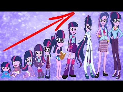 Видео: Девочки из Эквестрии Как росли и менялись 