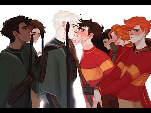 Видео: Harry Potter Гарри Поттер (Drarry/Драрри) Yaoi яой