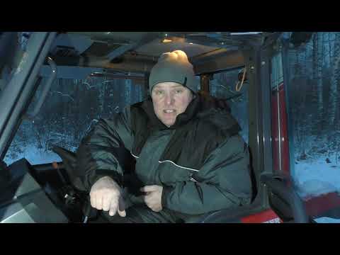 Видео: Трактор Mitsubishi MT286  Удобства оператора