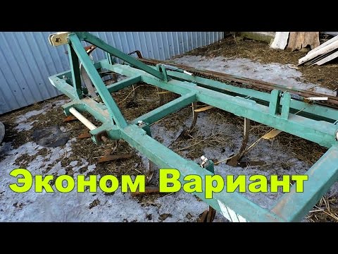 Видео: Самодельный Культиватор за 10 000 руб. или 5000 грн. Эконом вариант.
