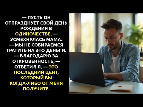 Видео: Мама сказала: «Пусть он проведёт день рождения ОДИН»… Тогда я ОБНУЛИЛ счёт и ушёл