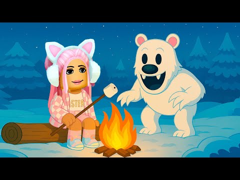 Видео: ЗИМА В 99 НОЧЕЙ В РОБЛОКС НО С МЕДВЕДЕМ! 99 Days with a Polar Bear