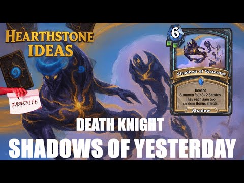 Видео: Тени вчерашнего дня — Рыцарь Смерти ®Стандартный игровой процесс Hearthstone