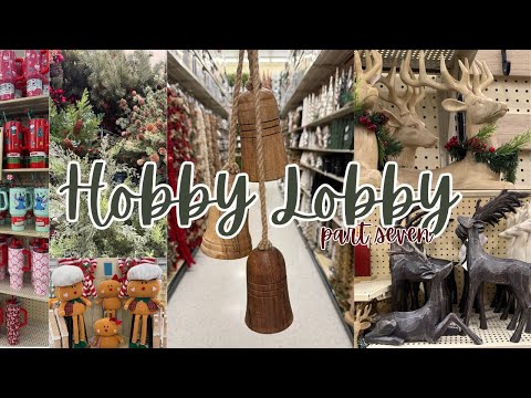 Видео: НОВЫЙ Хобби Лобби Рождество, часть 7 | Великолепный декор | Shop With Me 2025