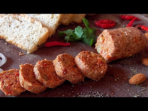 Видео: Полезный веганский чоризо 📢 ОЧЕНЬ богат БЕЛКАМИ И ОМЕГА 3. 📢 Рецепт с 95% НЕОБЫЧНЫМИ ИНГРЕДИЕНТАМИ